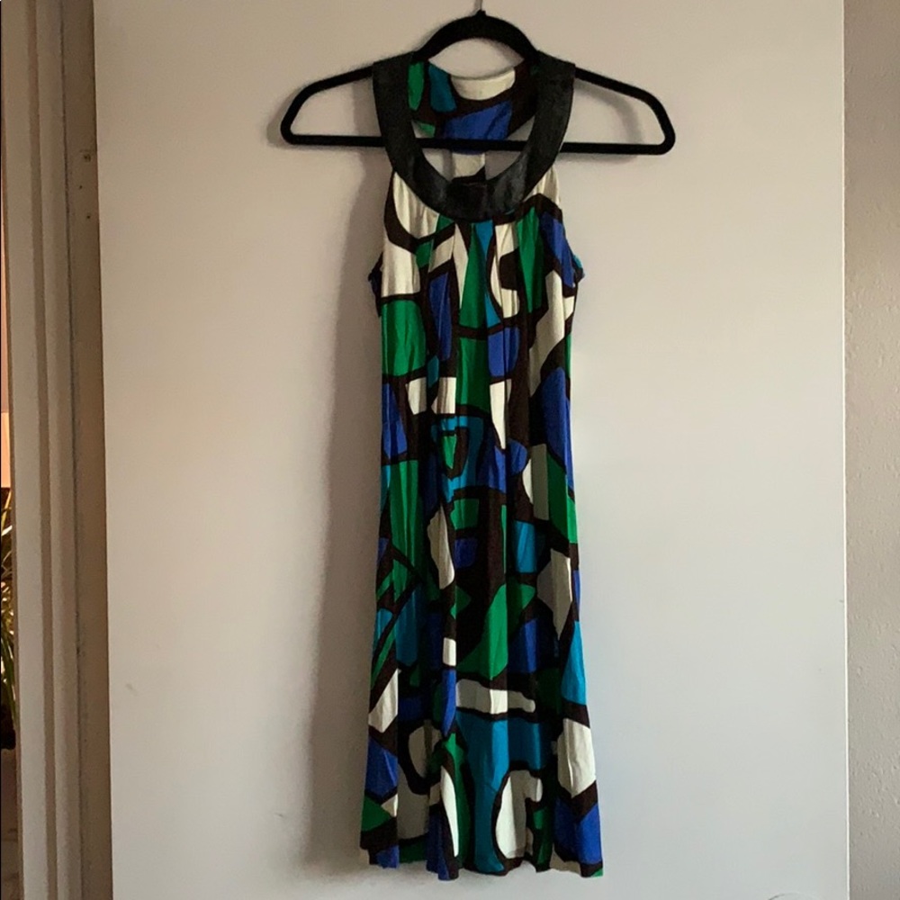 Multicolor dress.